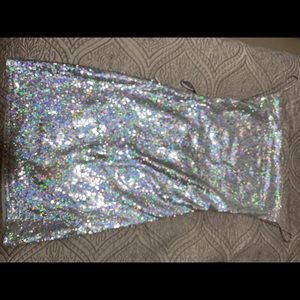 Sequence mini dress